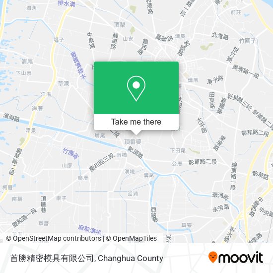 首勝精密模具有限公司 map