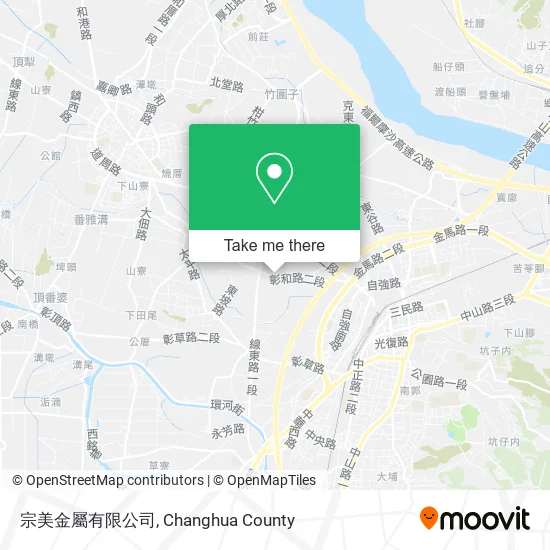 宗美金屬有限公司 map