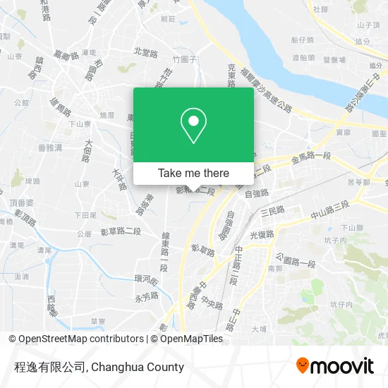 程逸有限公司 map