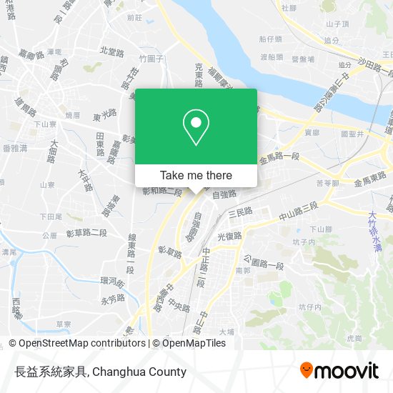 長益系統家具 map