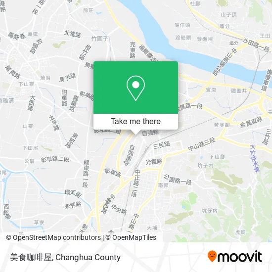 美食咖啡屋地圖