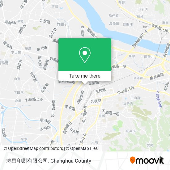 鴻昌印刷有限公司 map