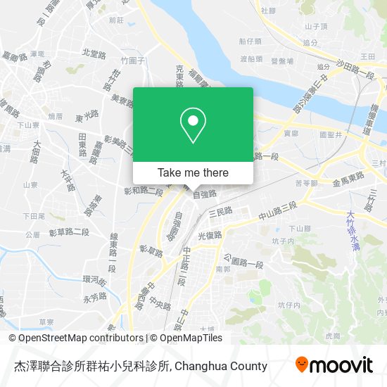 杰澤聯合診所群祐小兒科診所地圖