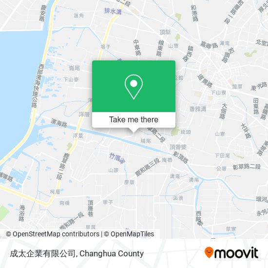 成太企業有限公司 map