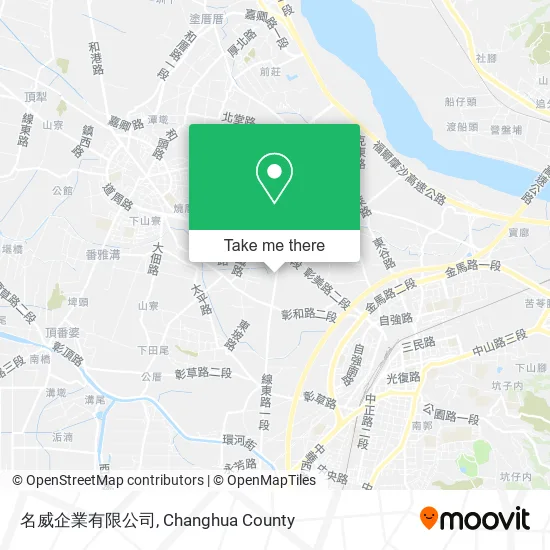 名威企業有限公司 map
