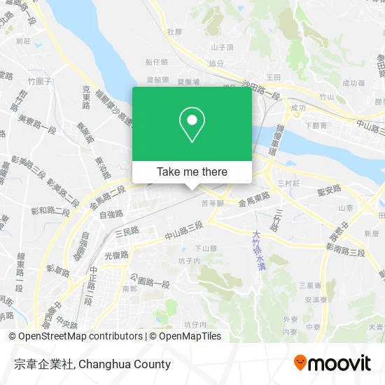 宗韋企業社地圖