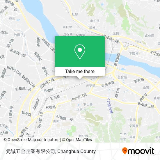 元誠五金企業有限公司 map