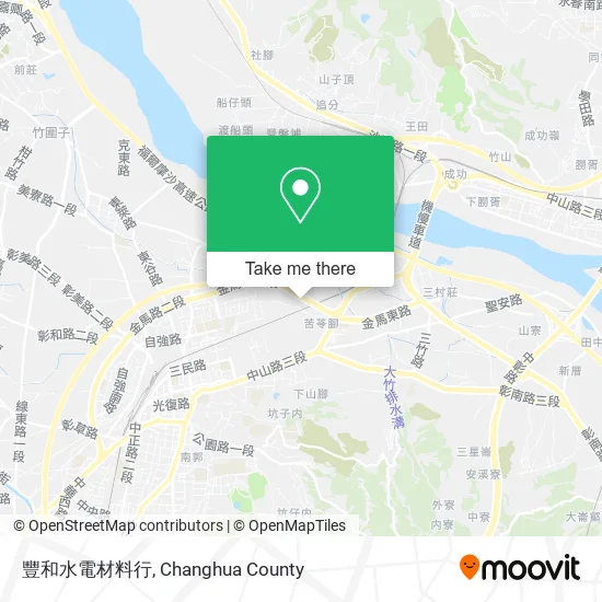 豐和水電材料行 map