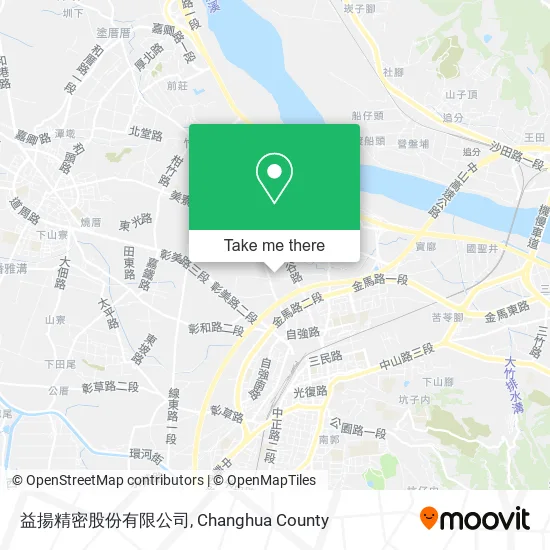 益揚精密股份有限公司地圖