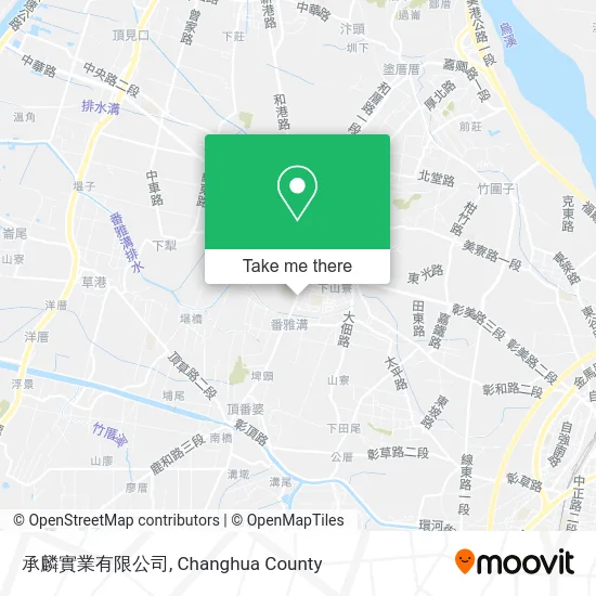 承麟實業有限公司 map