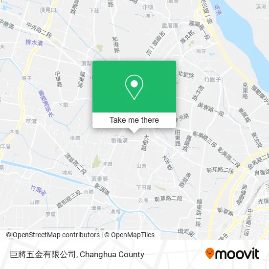 巨將五金有限公司 map