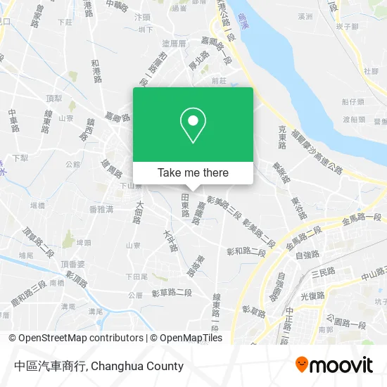 中區汽車商行地圖