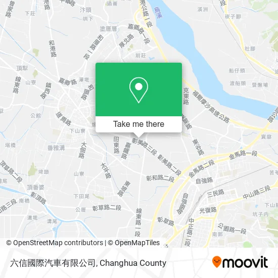 六信國際汽車有限公司 map