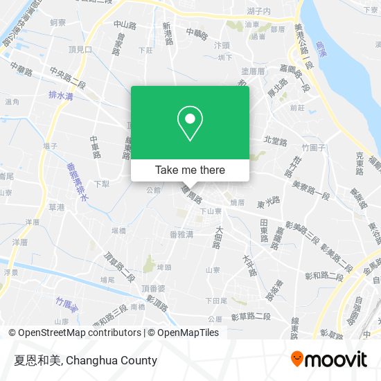 夏恩和美 map