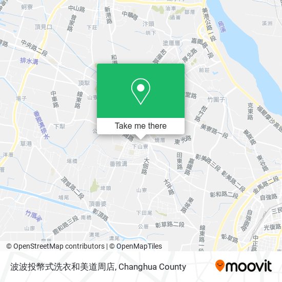 波波投幣式洗衣和美道周店 map