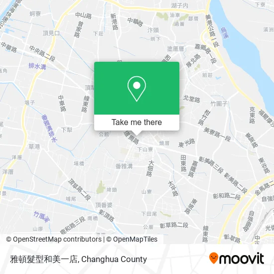 雅頓髮型和美一店地圖