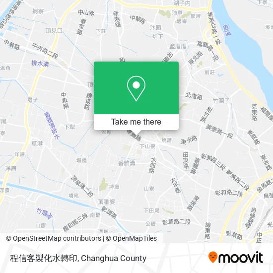 程信客製化水轉印地圖