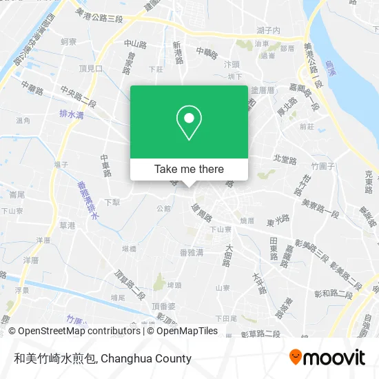 和美竹崎水煎包 map