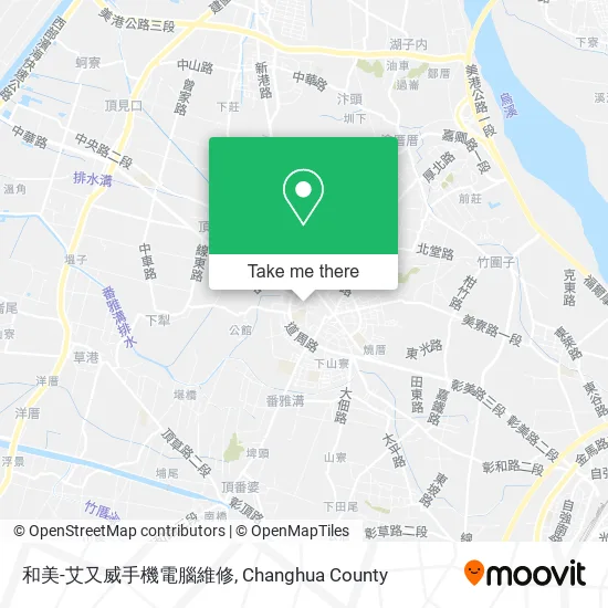 和美-艾又威手機電腦維修地圖