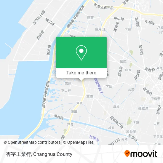 杏字工業行 map