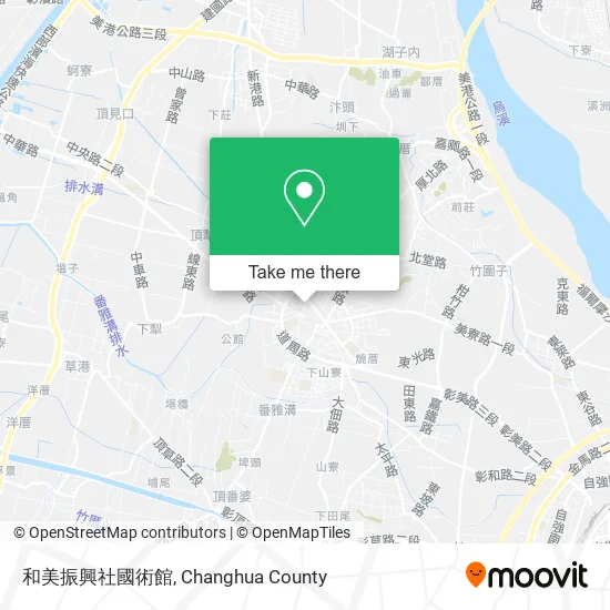 和美振興社國術館地圖