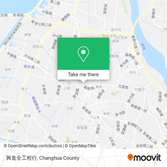 興進全工程行 map