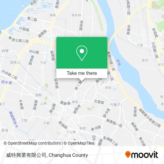 威特興業有限公司 map