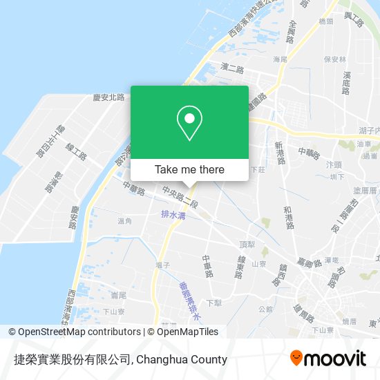 捷榮實業股份有限公司地圖