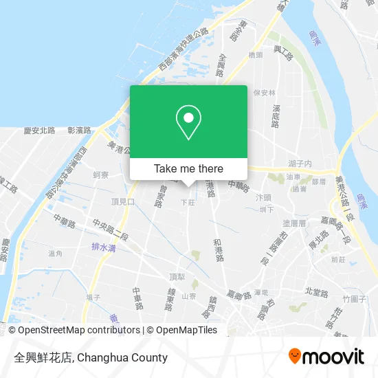 全興鮮花店 map