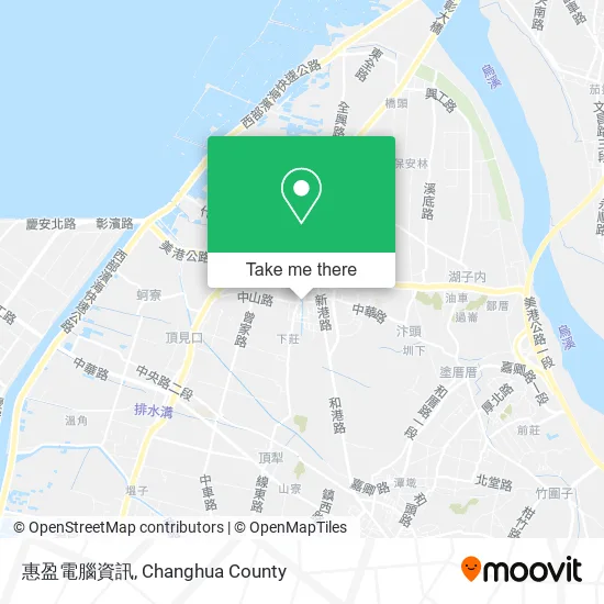 惠盈電腦資訊 map