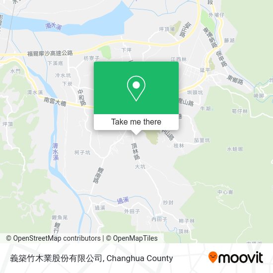 義築竹木業股份有限公司地圖