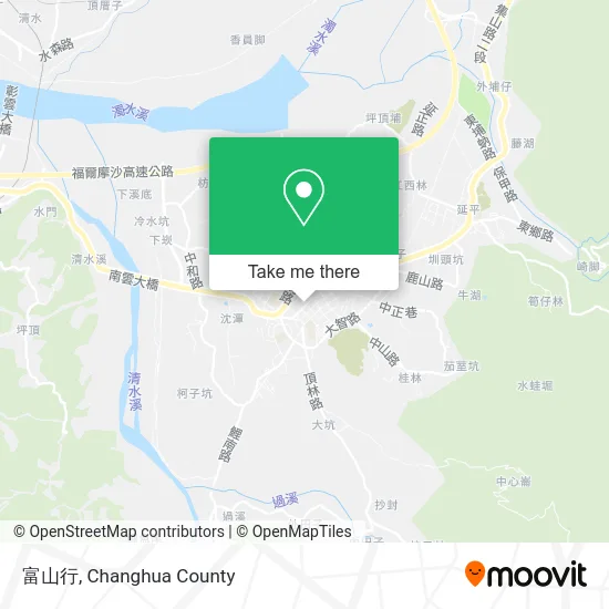 富山行地圖