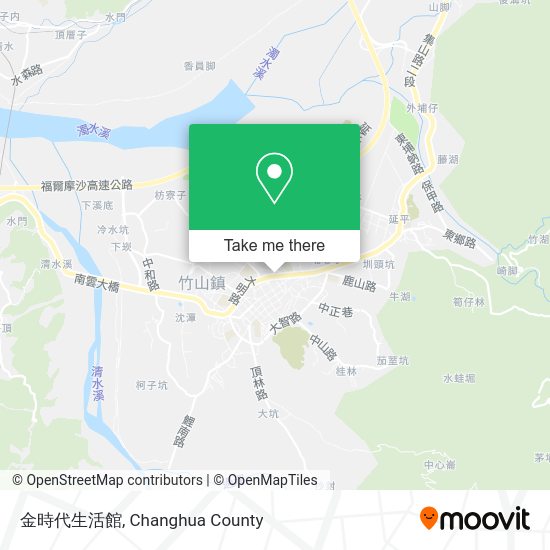 金時代生活館地圖