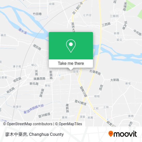 廖木中藥房 map