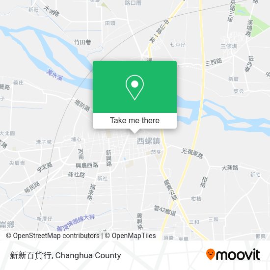 新新百貨行 map
