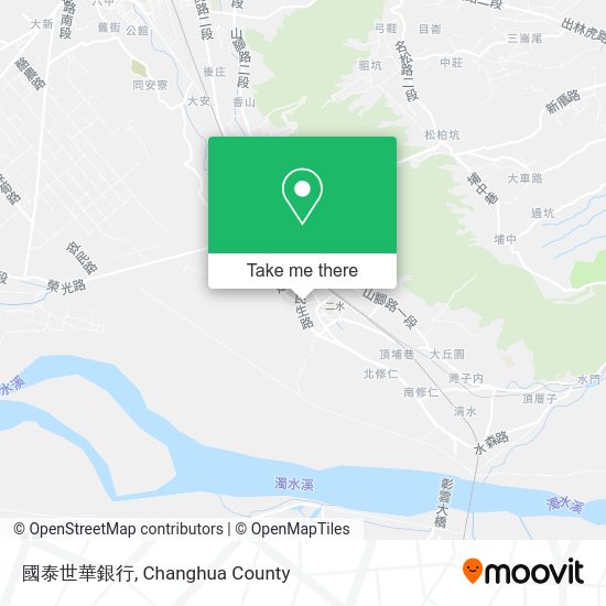 國泰世華銀行地圖