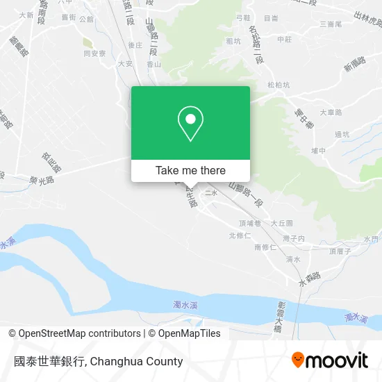 國泰世華銀行 map