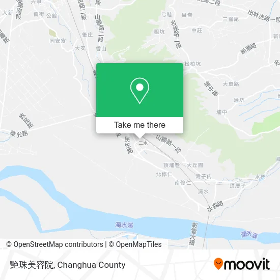 艷珠美容院地圖