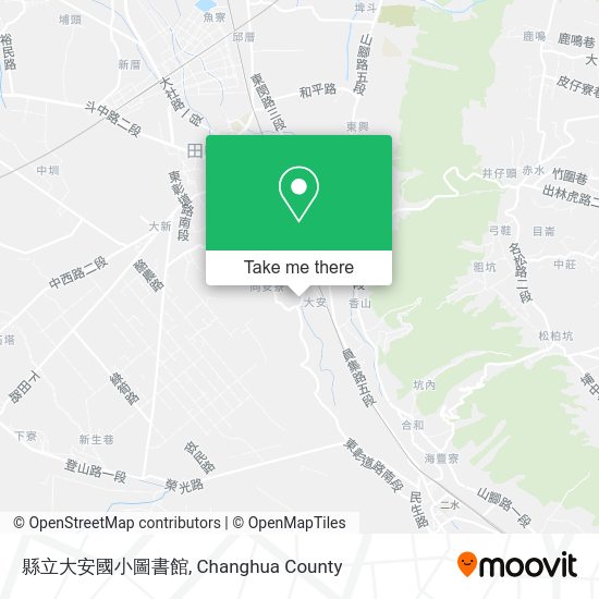 縣立大安國小圖書館地圖