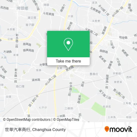 世華汽車商行地圖