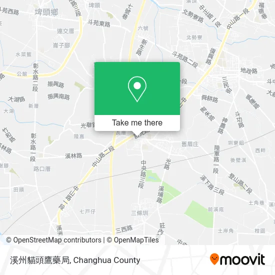 溪州貓頭鷹藥局 map