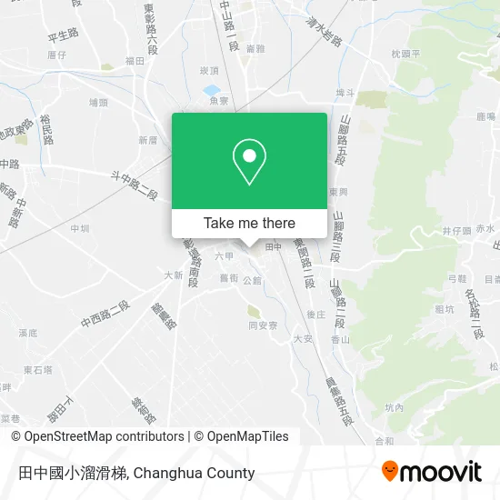 田中國小溜滑梯地圖