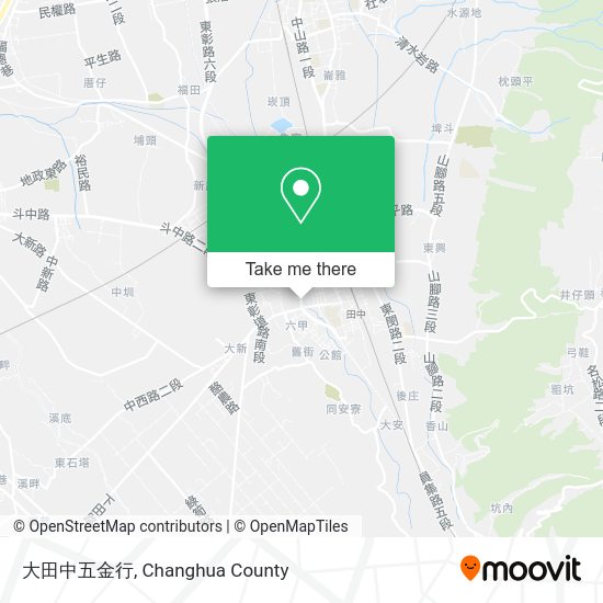 大田中五金行 map