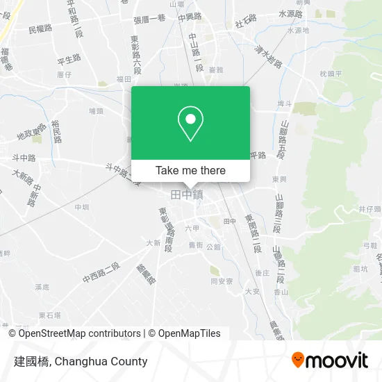 建國橋 map