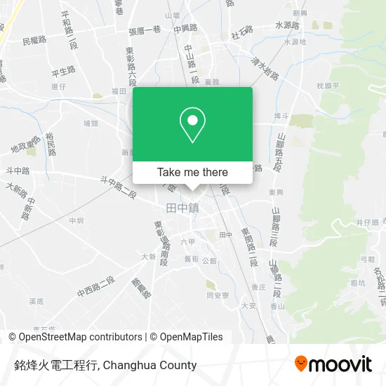 銘烽火電工程行地圖