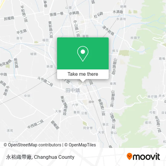 永裕織帶廠地圖