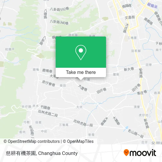 慈耕有機茶園 map