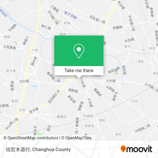 信宏木器行 map