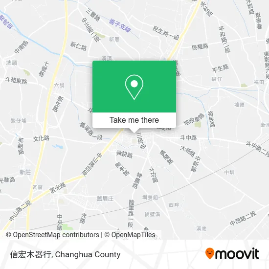 信宏木器行地圖