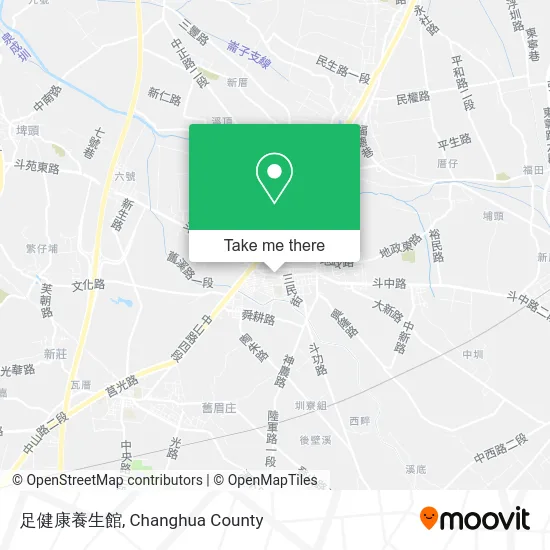 足健康養生館 map